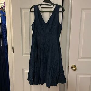 Holding Horses Sleeveless Jean Dress